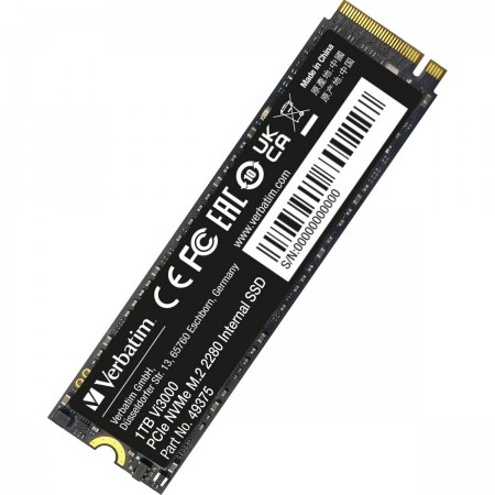 Verbatim Vi3000 SSD 1TB M.2 NVMe PCI Express 3.0 49375