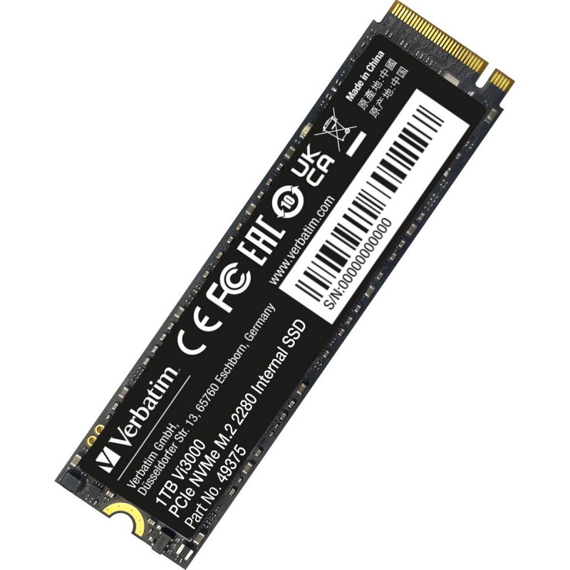 Verbatim Vi3000 SSD 1TB M.2 NVMe PCI Express 3.0 49375