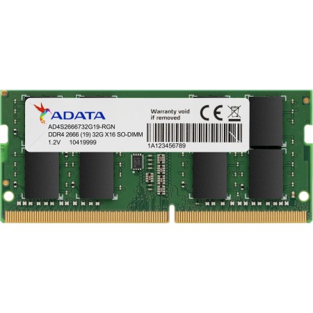 Adata DDR4 με Module 1x16GB και Ταχύτητα 2666 για Laptop AD4S266616G19-SGN