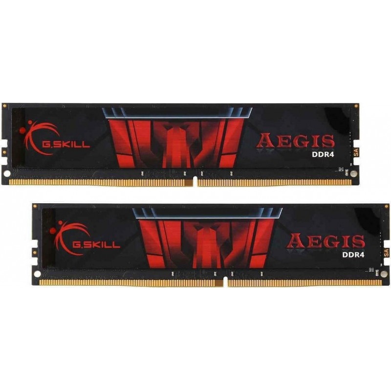 G.Skill Aegis DDR4 16GB RAM με 2x8GB Modules και Ταχύτητα 2666 για Desktop F4-2666C19D-16GIS