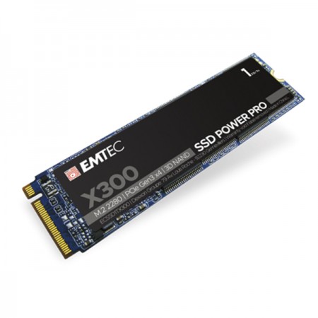 Emtec X300 SSD 1TB M.2 NVMe PCI Express 3.0 ECSSD1TX300