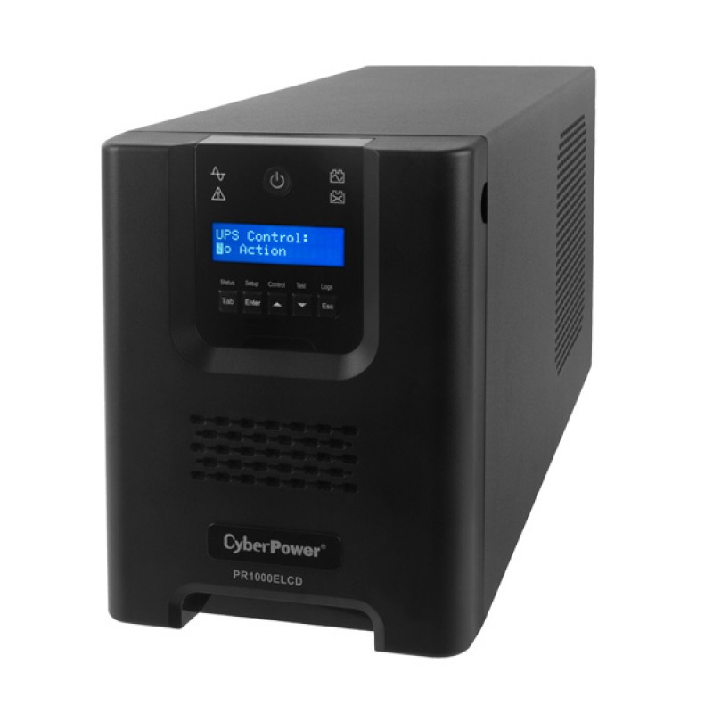 CyberPower PR1000ELCD UPS Line-Interactive 1000VA 900W με 8 IEC Πρίζες