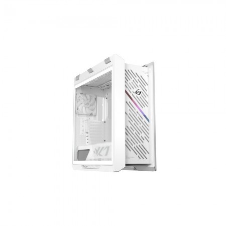 Asus ROG Strix Helios II Gaming Midi Tower Κουτί Υπολογιστή με Πλαϊνό Παράθυρο και RGB Φωτισμό Λευκό