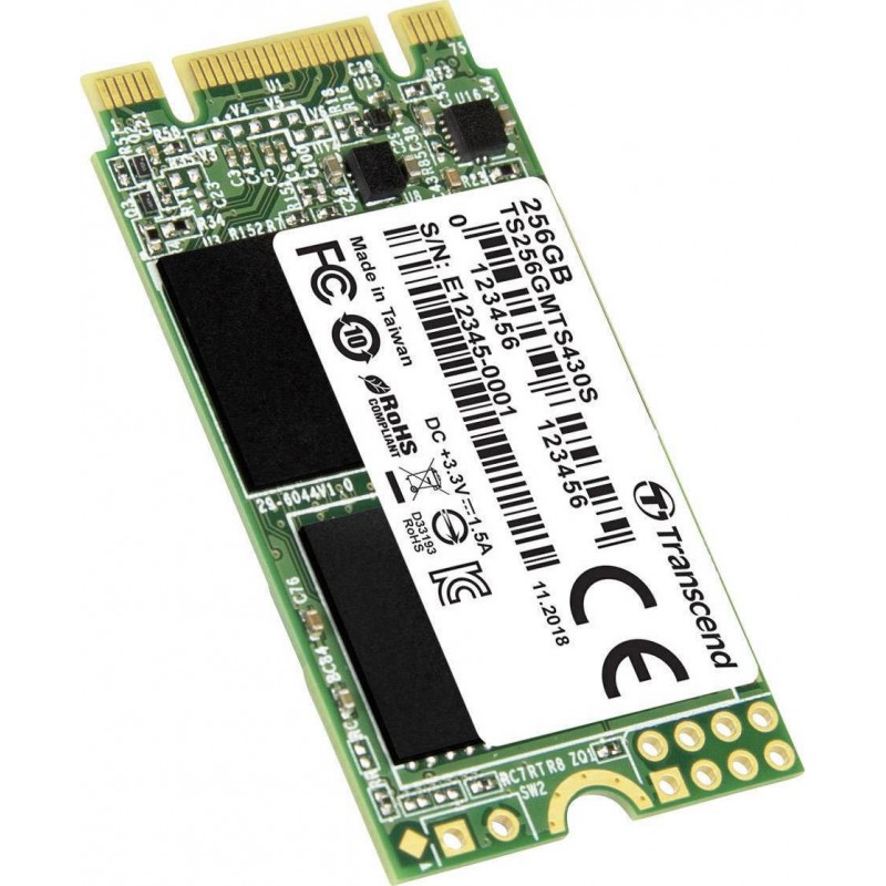 Transcend 430S SSD 256GB M.2 SATA III Bulk TS256GMTS430S