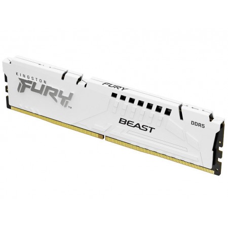 Kingston Fury Beast DDR5 με Module 1x16GB και Ταχύτητα 6000 για Desktop KF560C36BWE2-16