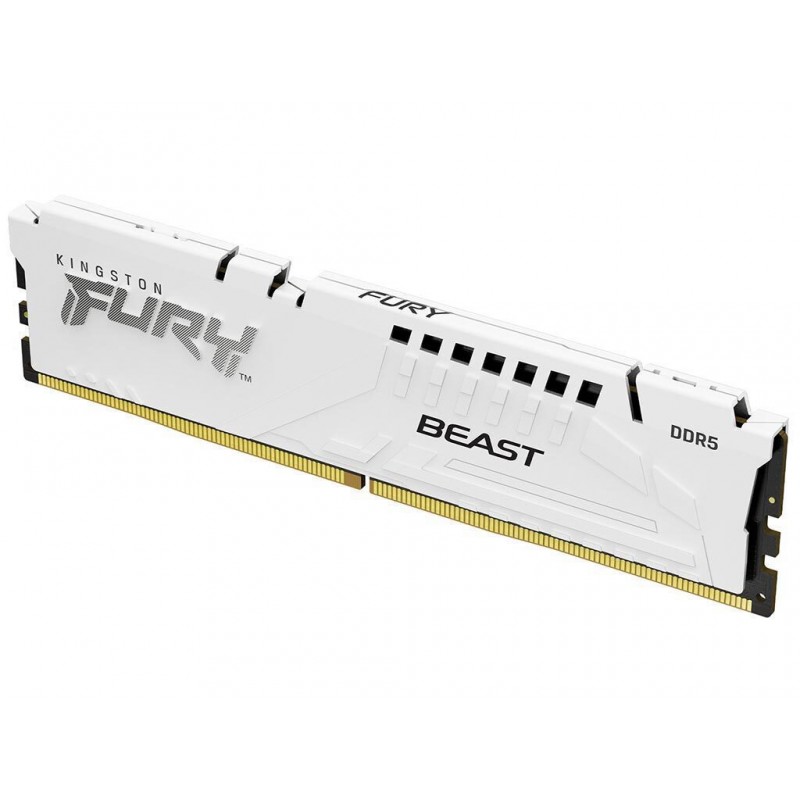 Kingston Fury Beast DDR5 με Module 1x16GB και Ταχύτητα 6000 για Desktop KF560C36BWE2-16