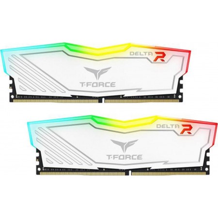 TeamGroup Delta RGB DDR4 16GB RAM με 2x8GB Modules και Ταχύτητα 3200 για Desktop TF4D416G3200HC16FDC01