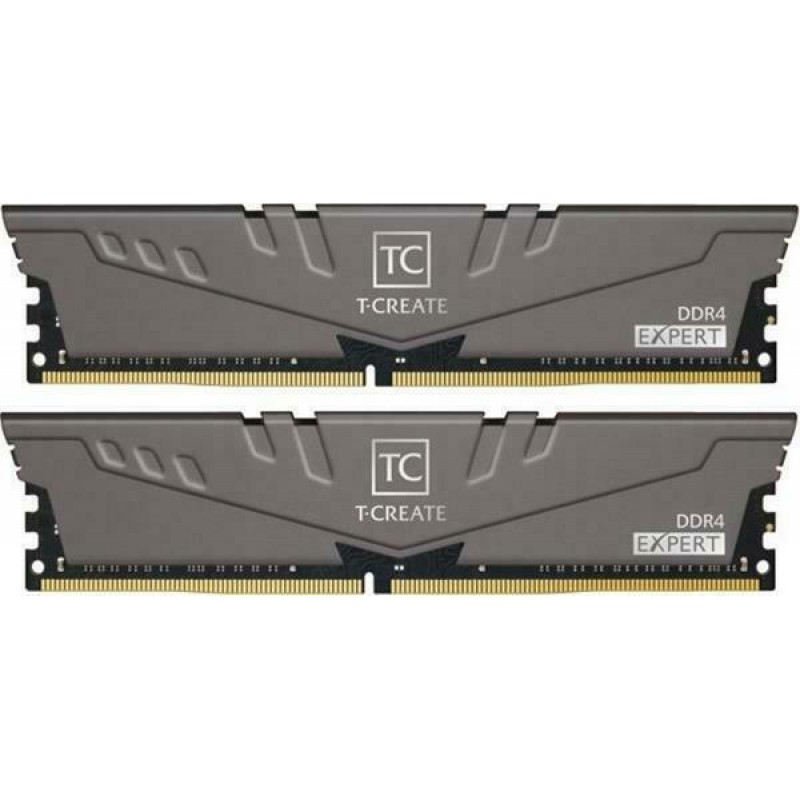 TeamGroup T-Create Expert DDR4 32GB RAM με 2x16GB Modules και Ταχύτητα 3200 για Desktop TTCED432G3200HC16FDC01
