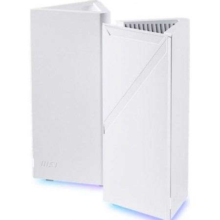 MSI Roamii BE PRO WiFi Mesh Network Access Point Wi‑Fi 7 Tri Band (2.4 & 5 & 6GHz) σε Διπλό Kit