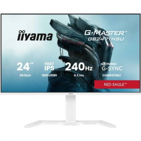 Iiyama G-MASTER GB2471HSU-W1 IPS HDR Gaming Monitor 23.8