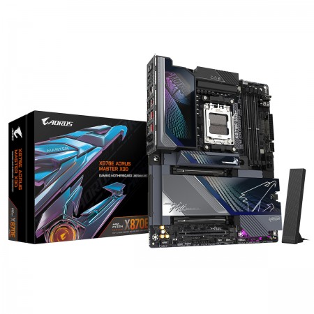 Gigabyte X870E Aorus Master X3D Wi-Fi Motherboard ATX με AMD AM5 Socket