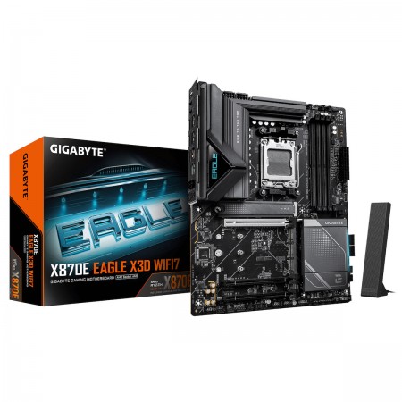 Gigabyte X870E EAGLE X3D WIFI7 Motherboard ATX με AMD AM5 Socket