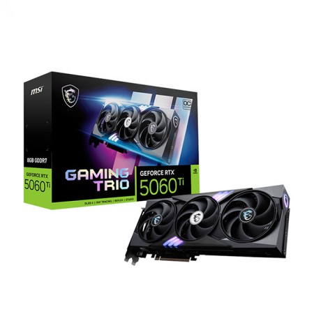 MSI GeForce RTX 5060 Ti 8GB GDDR7 Gaming Trio OC Κάρτα Γραφικών V536-004R