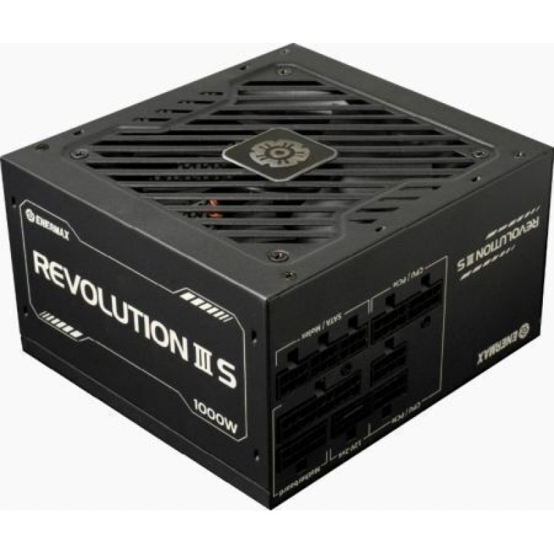 Enermax Revolution III S 1000W Μαύρο Τροφοδοτικό Υπολογιστή Full Modular 80 Plus Platinum
