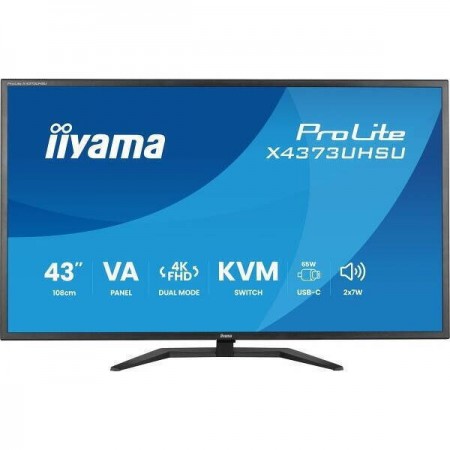 Iiyama X4373UHSU-B2 VA HDR Monitor 42.5