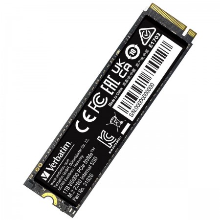 Verbatim Vi5000 SSD 1TB M.2 NVMe PCI Express 4.0 31826