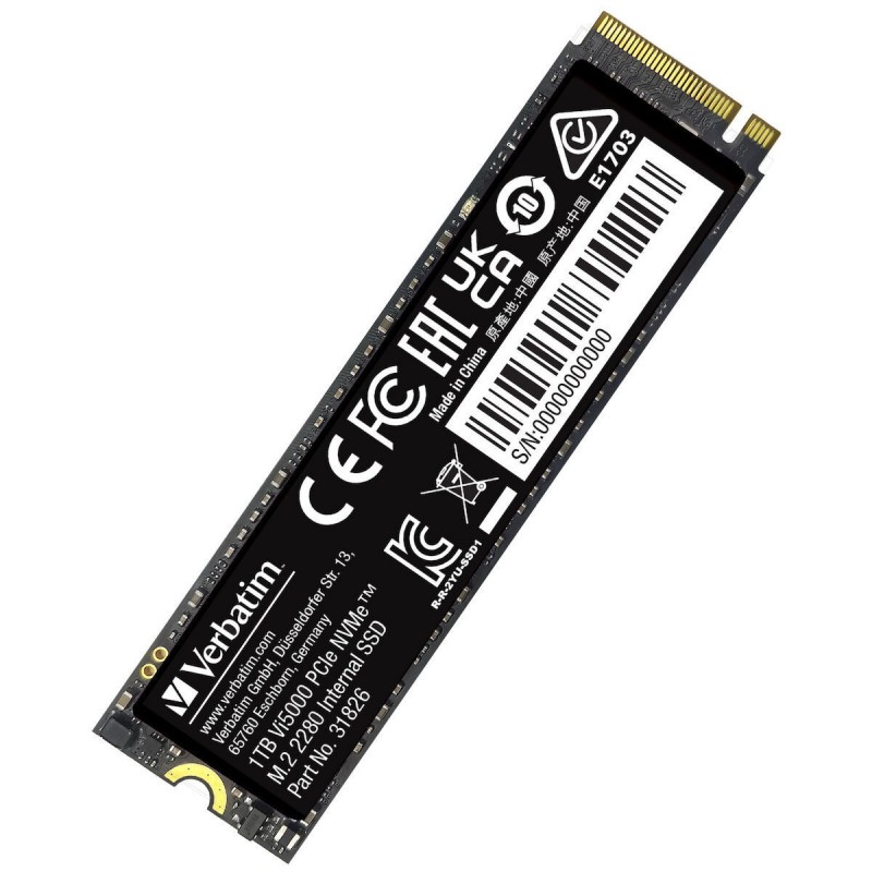 Verbatim Vi5000 SSD 1TB M.2 NVMe PCI Express 4.0 31826