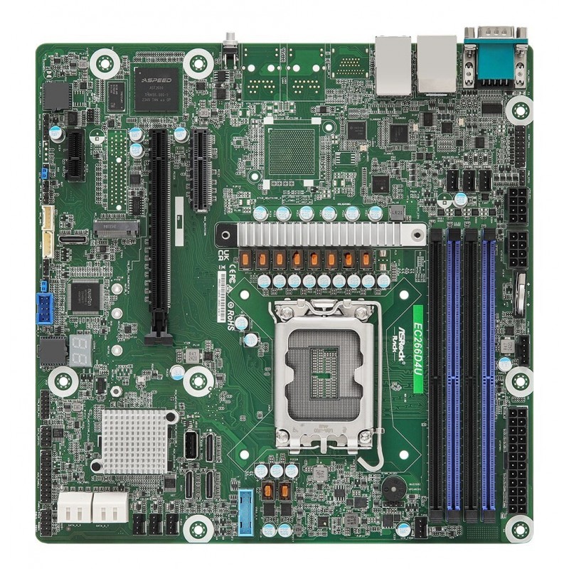 ASRock Motherboard Micro ATX με Intel 1700 Socket EC266D4U