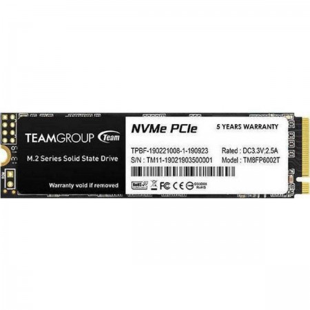 TeamGroup MP33 SSD 2TB M.2 NVMe PCI Express 3.0 TM8FP6002T0C101