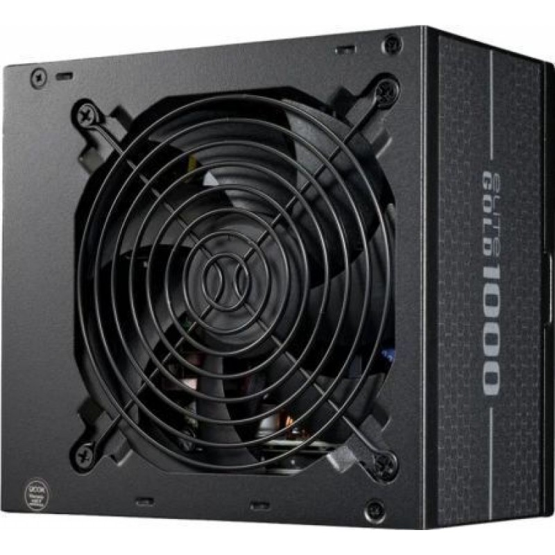 CoolerMaster Elite Gold 1000W Μαύρο Τροφοδοτικό Υπολογιστή Full Modular 80 Plus Gold