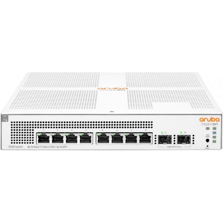 Aruba Instant On 1930 Managed L2 PoE+ Switch με 8 Θύρες Gigabit (1Gbps) Ethernet και 2 SFP Θύρες