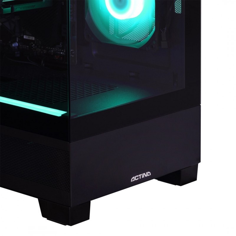 Actina Gaming Desktop PC (Ryzen 5-5500/16GB DDR4/1TB SSD/Radeon RX 7600/No OS)