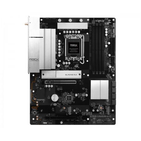 ASRock B860 Rock Wi-Fi Motherboard ATX με Intel 1851 Socket 90-MXBUA0-A0UAYZ