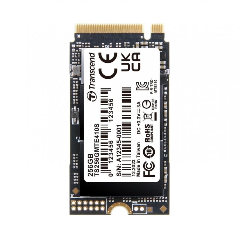 Transcend SSD 256GB M.2 NVMe PCI Express 4.0 TS256GMTE410S