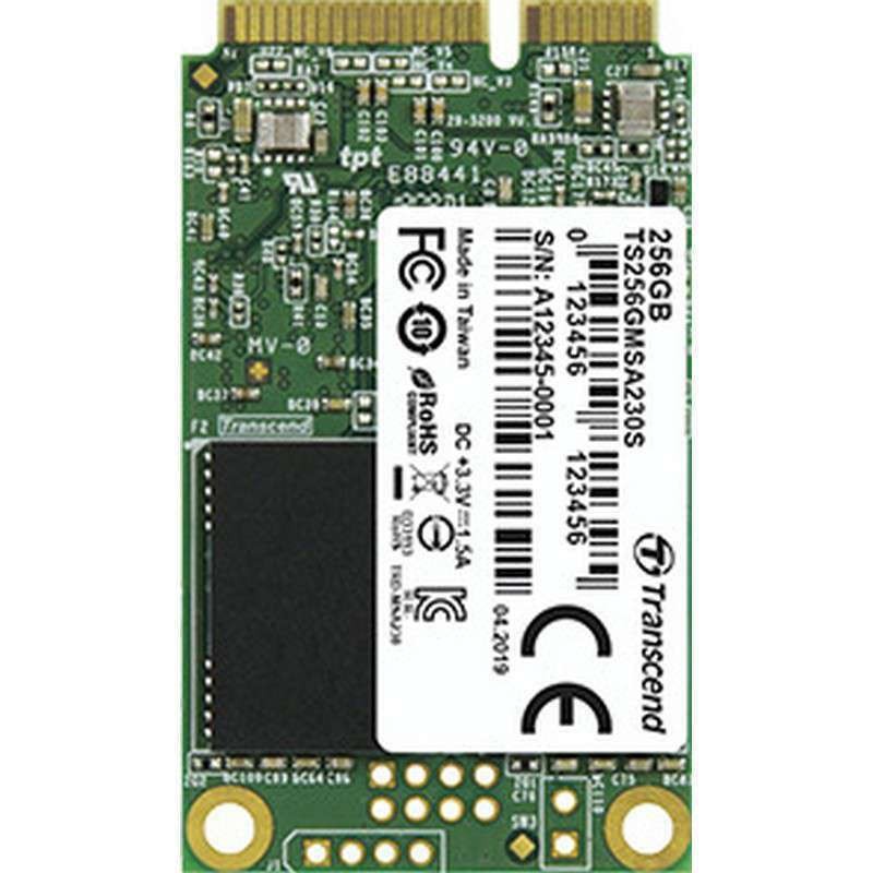 Transcend 230s SSD 256GB mSATA SATA III TS256GMSA230S