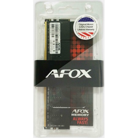 Afox DDR4 με Module 1x16GB και Ταχύτητα 2666 για Desktop AFLD416FS1P