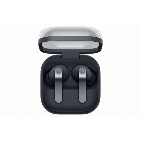Samsung Galaxy Buds4 Pro Bluetooth Handsfree Ακουστικά με Αντοχή στον Ιδρώτα και Θήκη Φόρτισης Μαύρα - Προπαραγγελία