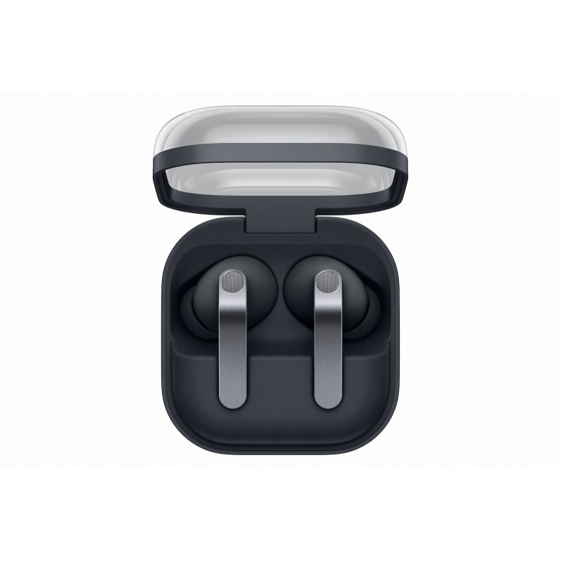 Samsung Galaxy Buds4 Pro Bluetooth Handsfree Ακουστικά με Αντοχή στον Ιδρώτα και Θήκη Φόρτισης Μαύρα - Προπαραγγελία