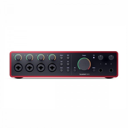 Focusrite Scarlett 18i16 4th Gen Εξωτερική Επαγγελματική Κάρτα Ήχου