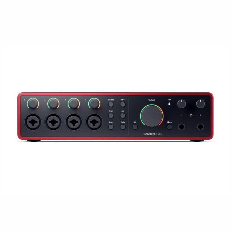 Focusrite Scarlett 18i16 4th Gen Εξωτερική Επαγγελματική Κάρτα Ήχου
