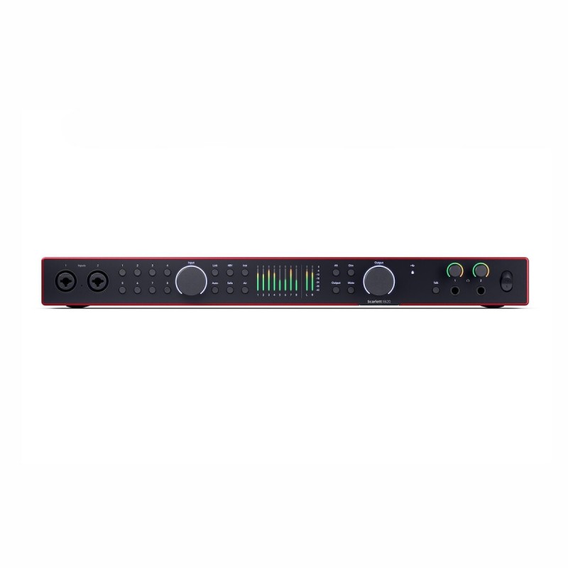 Focusrite Scarlett 18i20 4th Gen Επαγγελματική Κάρτα Ήχου για Rack με Σύνδεση USB