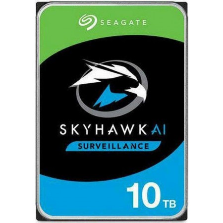 Seagate SkyHawk AI Surveillance 10TB HDD Σκληρός Δίσκος 3.5