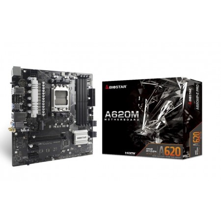 Biostar A620MP-E PRO v6.0 Wi-Fi Motherboard Micro ATX με AMD AM5 Socket
