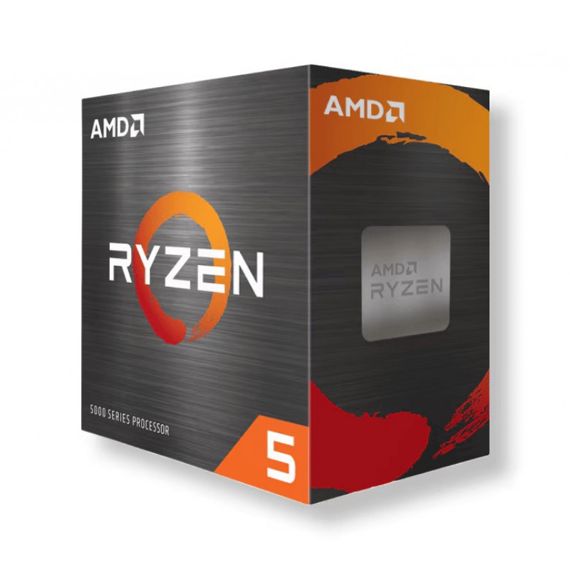 AMD Ryzen 5 5500F 3GHz Επεξεργαστής 6 Πυρήνων για Socket AM4 σε Κουτί με Ψύκτρα