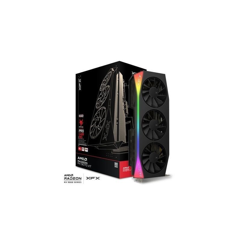 XFX Radeon RX 9070 XT 16GB GDDR6 Mercury OC Gaming Edition Κάρτα Γραφικών RX-97TRGBBB9