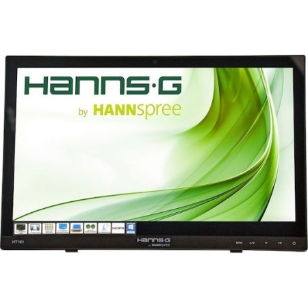 HannSpree HT 161 HNB TN Touch Φορητό Monitor 15.6" 1366x768 με Χρόνο Απόκρισης 12ms GTG