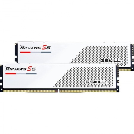 G.Skill Ripjaws S5 DDR5 64GB RAM με 2x32GB Modules και Ταχύτητα 5600 για Desktop F5-5600J3636D32GX2-RS5W