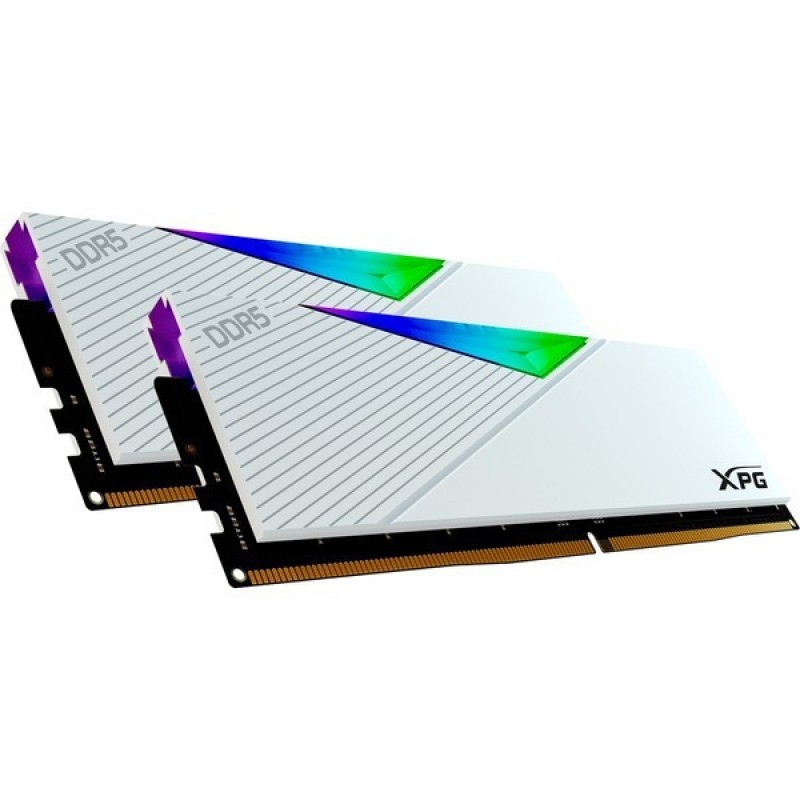 Adata XPG Lancer DDR5 32GB RAM με 2x16GB Modules και Ταχύτητα 6000 για Desktop AX5U6000C3016G-DCLARWH