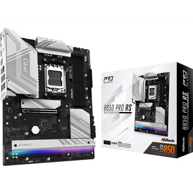 ASRock B850 PRO RS Motherboard ATX με AMD AM5 Socket 90-MXBQK0-A0UAYZ