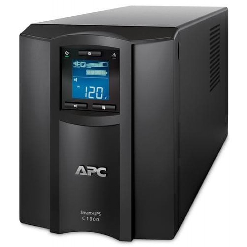 APC SMT1000IC uninterruptible power supply (UPS) Line-Interactive 1000 VA 700 W 10 AC outlet(s) Black (SMT1000IC) 