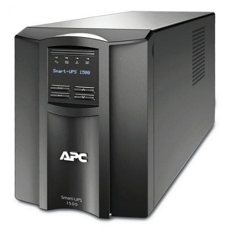 APC SMT1500IC uninterruptible power supply (UPS) Line-Interactive 1500 VA 1000 W 8 AC outlet(s) Black (SMT1500IC) 