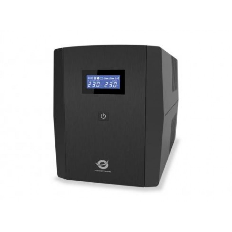Conceptronic ZEUS 04E uninterruptible power supply (UPS) Line-Interactive 2200 VA 1320 W 6 AC outlet(s) Black (ZEUS 04E)