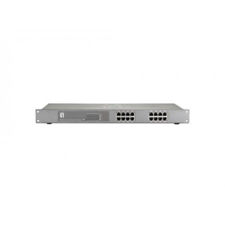LevelOne FEP-1612 Fast Ethernet (10/100) Grey Power over Ethernet (PoE) (FEP-1612W150) 