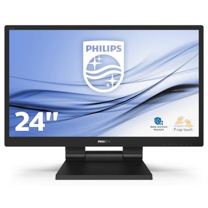 Philips LCD monitor with SmoothTouch 242B9T/00 Black (242B9T/00)